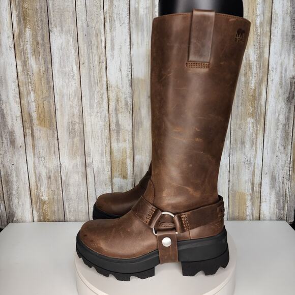 NEW - Sorel Women's Joan Frwd Tall Boots - Size 7 - Picture 6 of 12